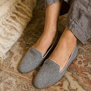 Summertime Bohemian Loafers Perforated Leather Suede size EU 37 / US 6.5